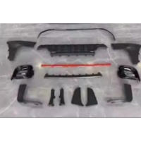 Front bumper Accessories for BMW MINI F55 F56 F57 2021-2023 Grill Raditor Fog lamp frame