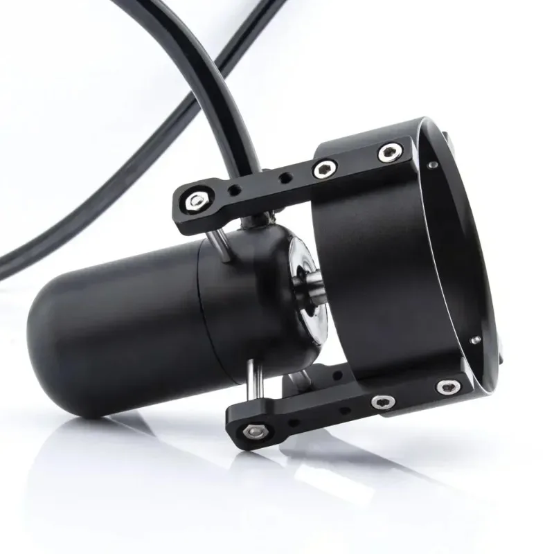 DD TD4.8 Hocheffizientes 12-V-Bogenstrahlruder für Boot, 24 V elektrischer Unterwassermotor, Marine-Heckstrahlruder für RC-Boot/SUP