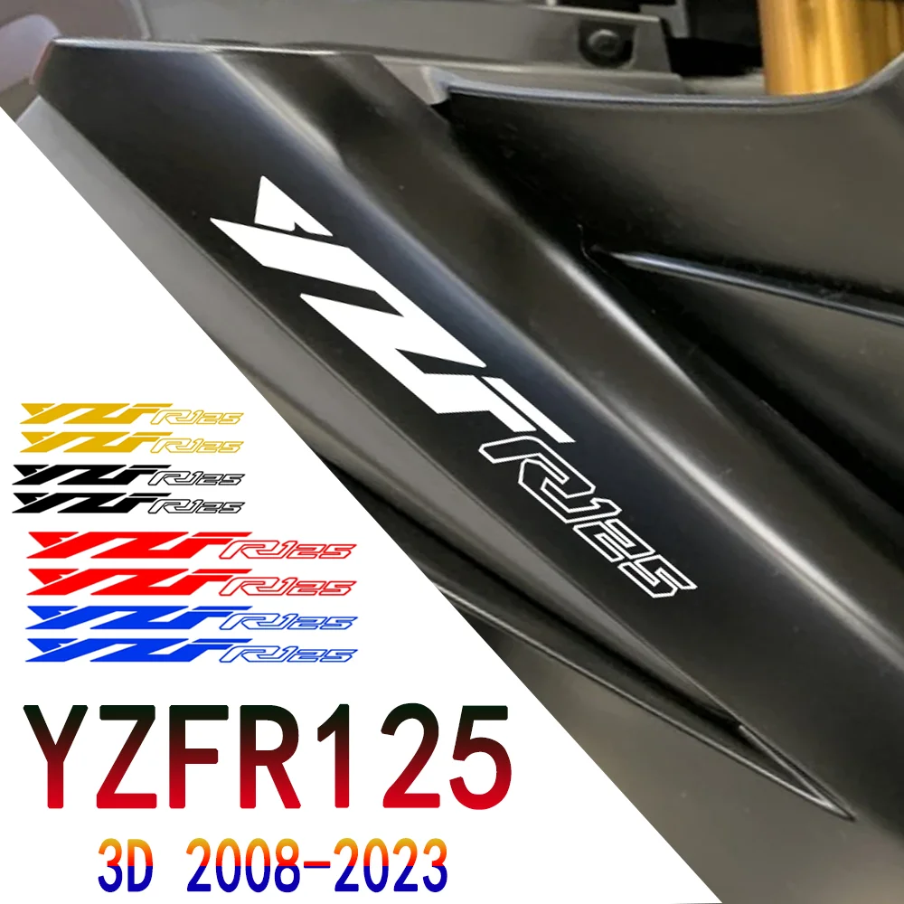 

3D Motorcycle Stickers Waterproof Decal For Yamaha YZFR125 YZF R125 2008-2023 2016 2017 2018 2019 2020 2021 2022 2023