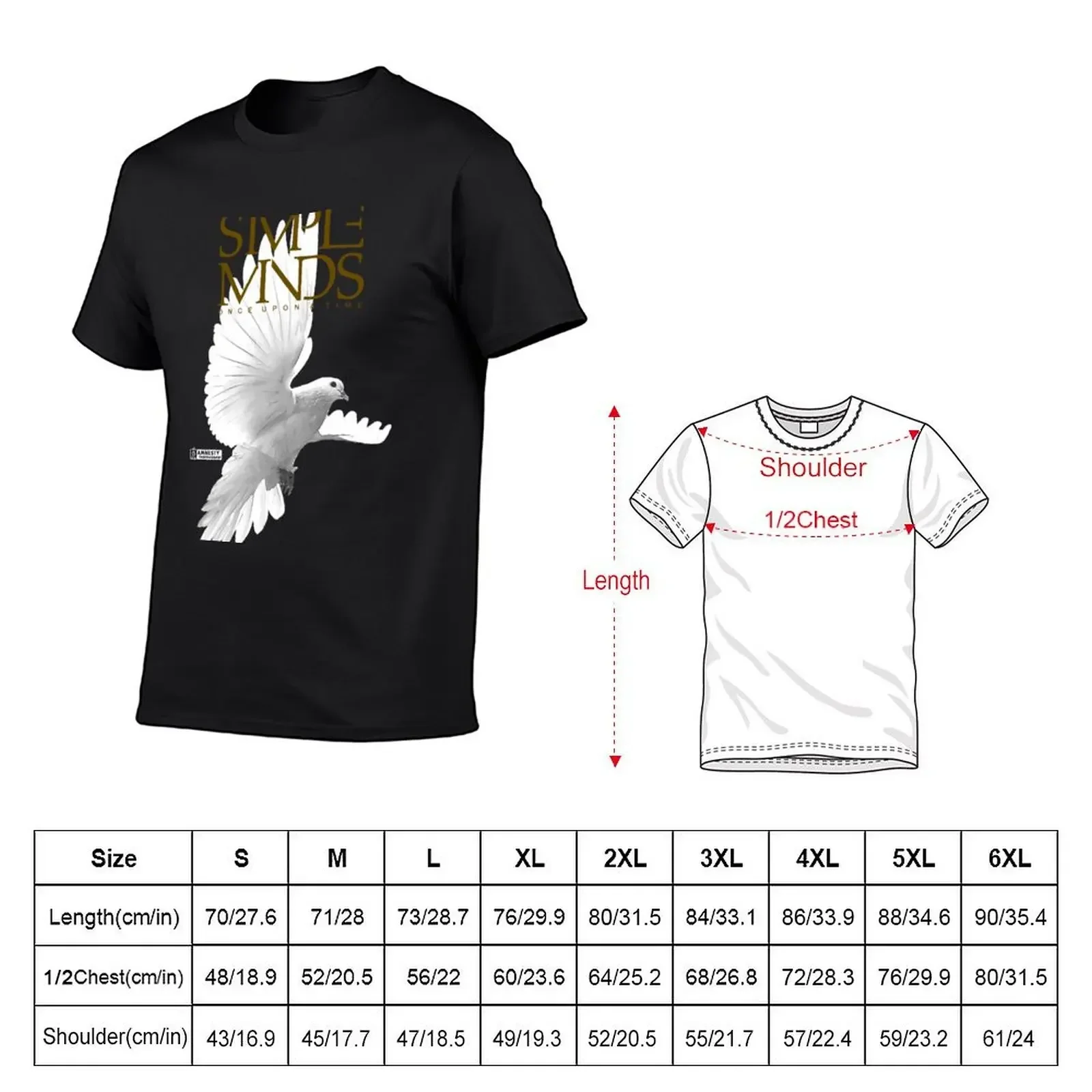 Simple Minds - Once Upon A Time Dove Premium T-Shirt boys whites oversized t shirt cute clothes mens t shirt