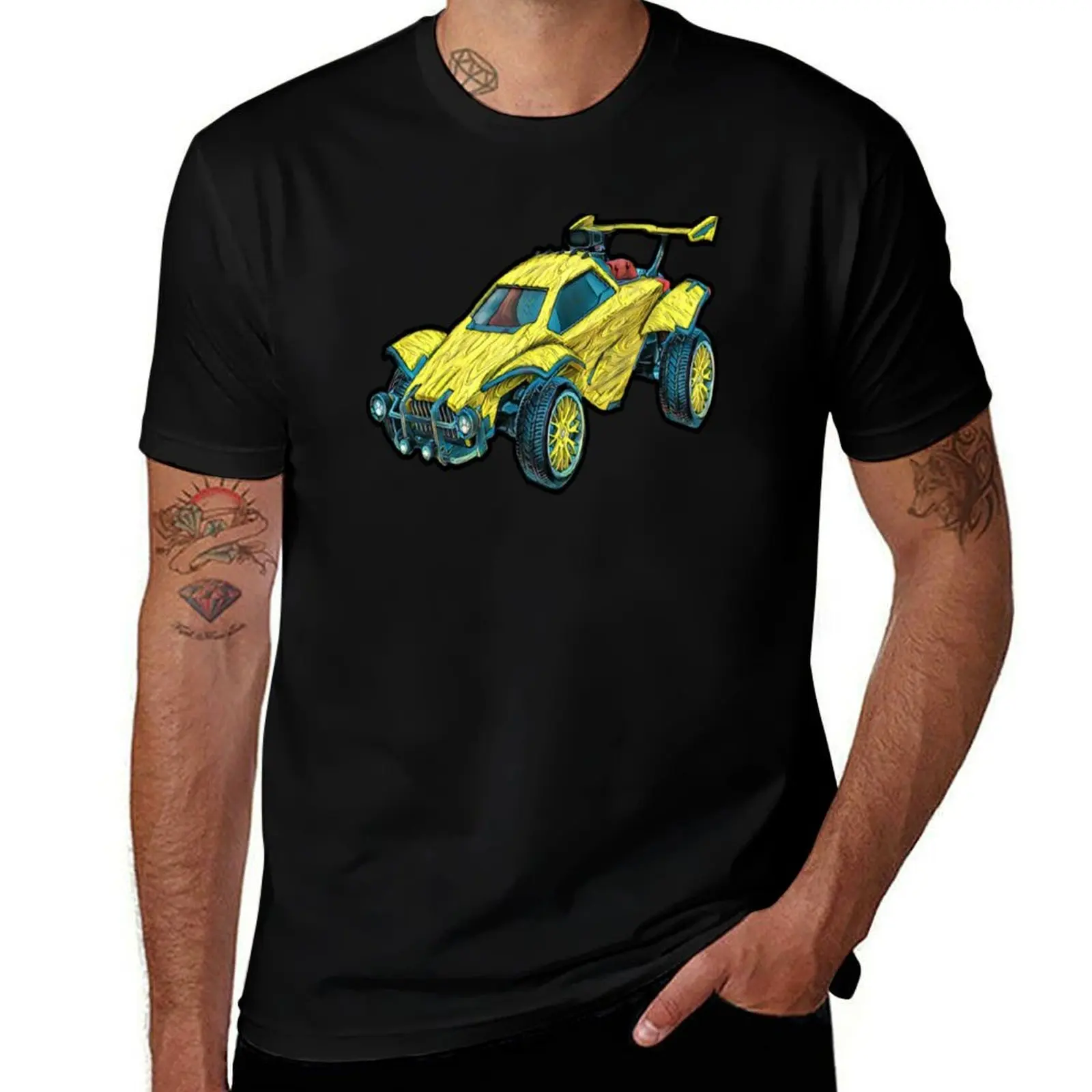 octane_50 T-Shirt Work Short Sleeve Cotton Top