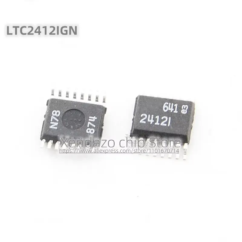 1pcs/lot LTC2412IGN#TRPBF LTC2412IGN LTC2412I Silk screen printing 2412I SSOP-16 package Converter chip