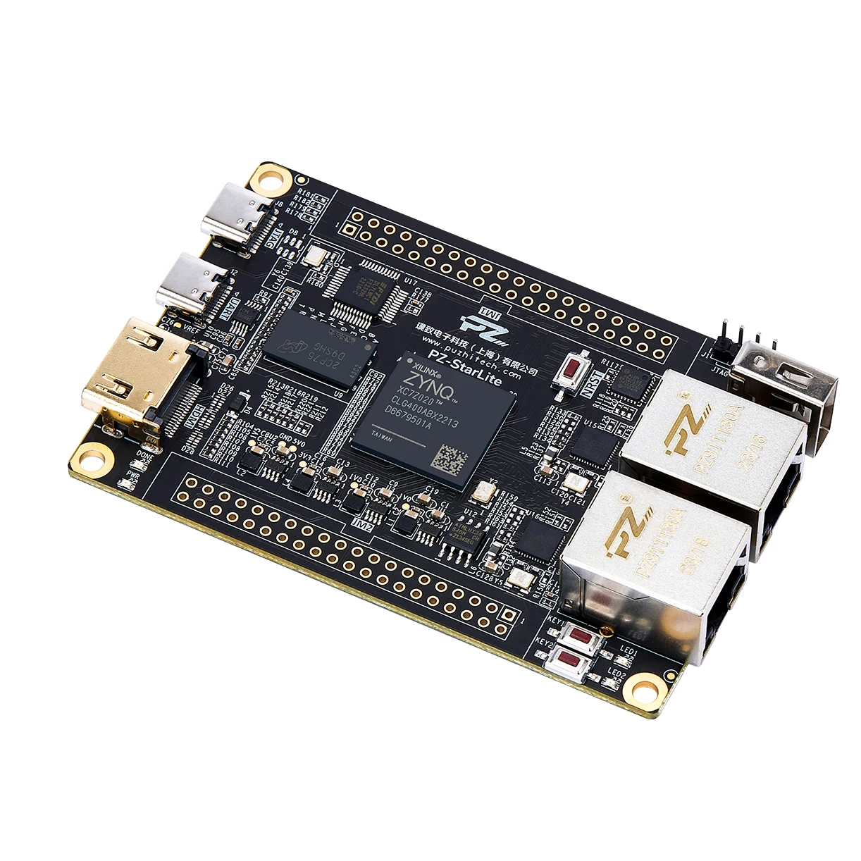 Imagem -05 - Conselho de Desenvolvimento Fpga Puzhi 7010 Starlite Xilinx Zynq7000 Soc Xc7z010 Xilinx Zynq-7000