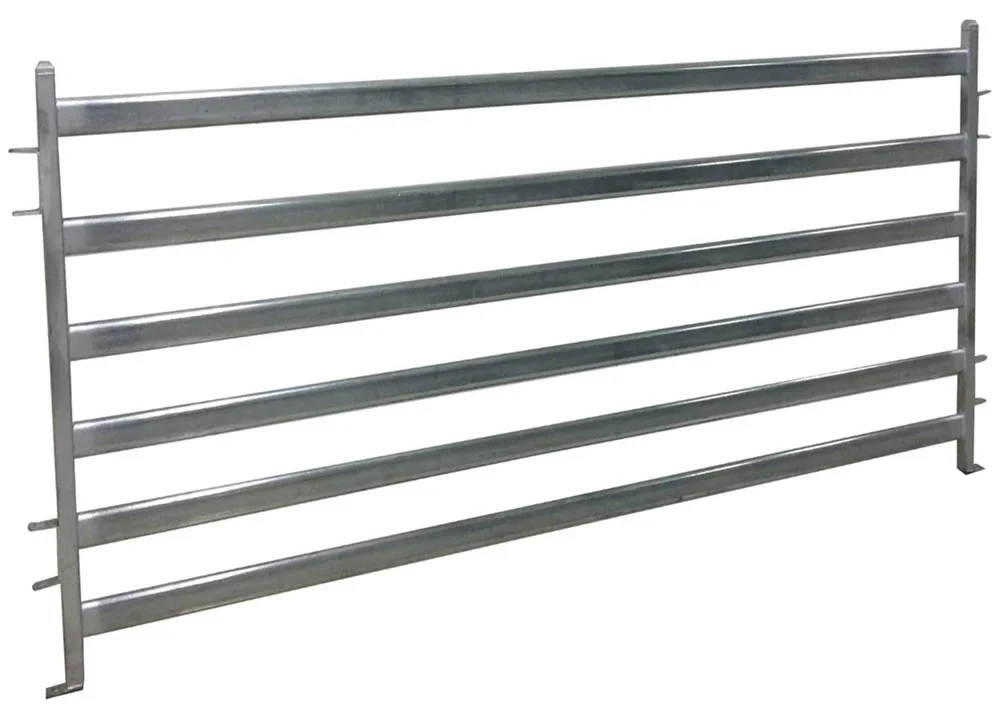 Pluma de ovejas de tubo galvanizado de inmersión en caliente para enrejado y puertas de cercado