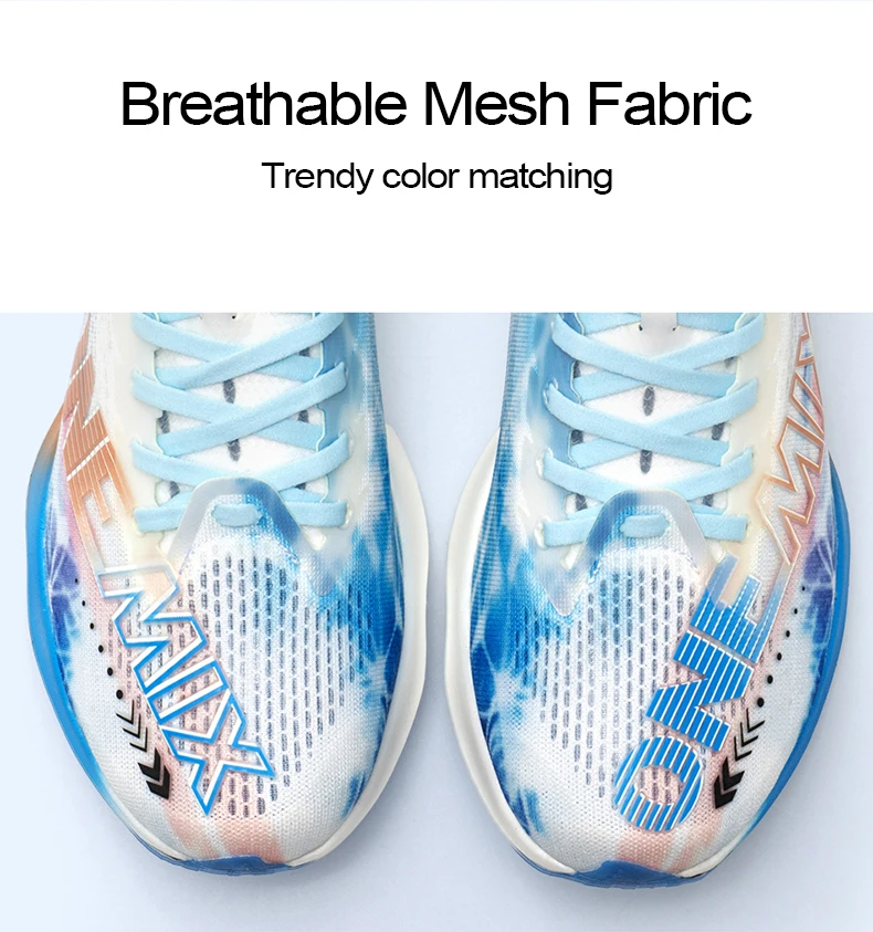 ONEMIX Nylon Carbon Plate Renn- und Trainingsschuhe für Herren mit vollständiger Stoßdämpfung, Sport-Carbon-Platte Laufschuhe – Detail 6