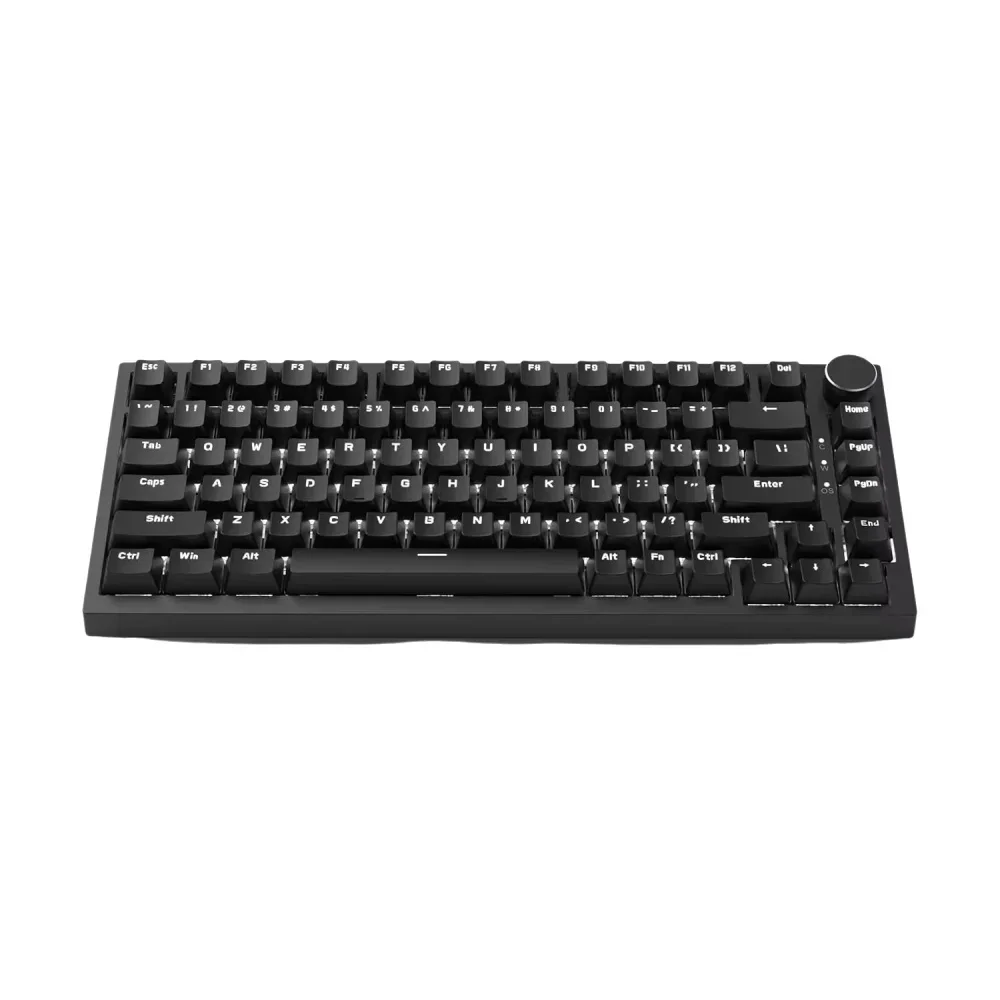 AJAZZ AK820 Wired With Rotary Volume Buttons Hot-Swappable Keys For Office And Home Mechanical Keyboards