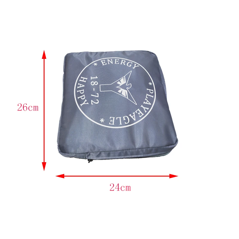 PLAYEAGLE Golf Rain Cover Bag Waterproof and Dustproof Protable Foldable Golf Travel Cover Bag Raincover in Blue//Gray Color