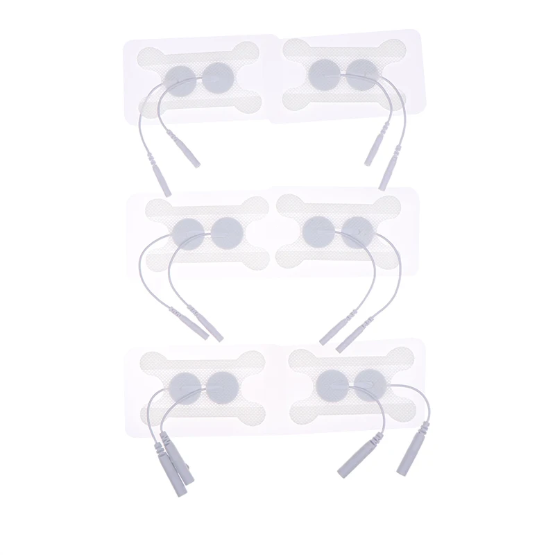 Throat Electrode Pads Electrostimulation Patches Self Adhesive Electrodes Physiotherapy Massager Nerve Muscle Stimulator