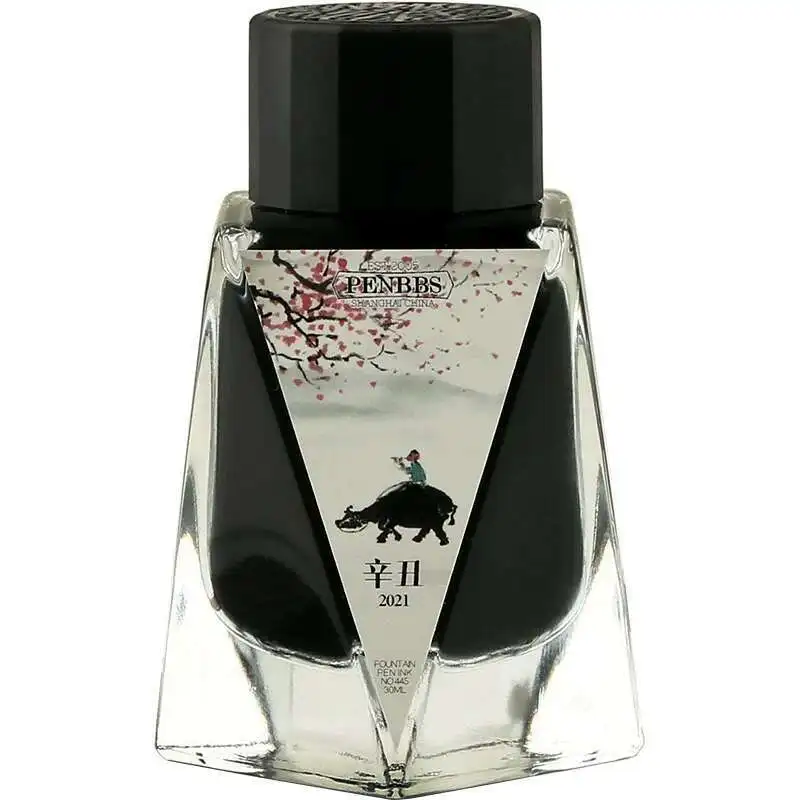 Penbbs Season 31st  30ml Glass Bottle Writing, Painting, No Blocking Pen Non Carbon Pen Ink