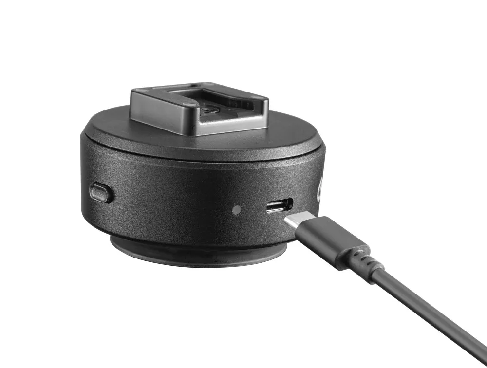 Godox Es01 Electric Suction Base Magnetic Hot Shoe Mount Quick Attachment Plug-And-Play Suitable for Flash Units Led Lights
