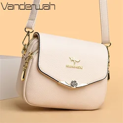 Mini Elegant Soft Leather Shoulder Bags for Women Summer Style Crossbody Bags Ladies Purses and Handbags Messenger Bag Durable
