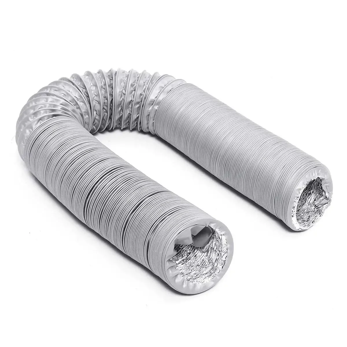 80mm/100mm/110mm/130mm/150mm Portable Air Conditioner Exhaust Vent Pipe Flexible Air Conditioner Exhaust Pipe Vent Hose Outlet