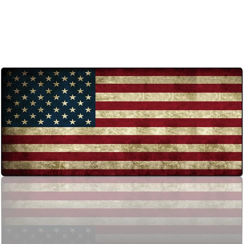 

National flag Computer Laptop Gamer Keyboard Mousepad Gaming Accessories 900x400x2mm Deak Mat PC CS GO Carpet Mouse Pad Mausepad