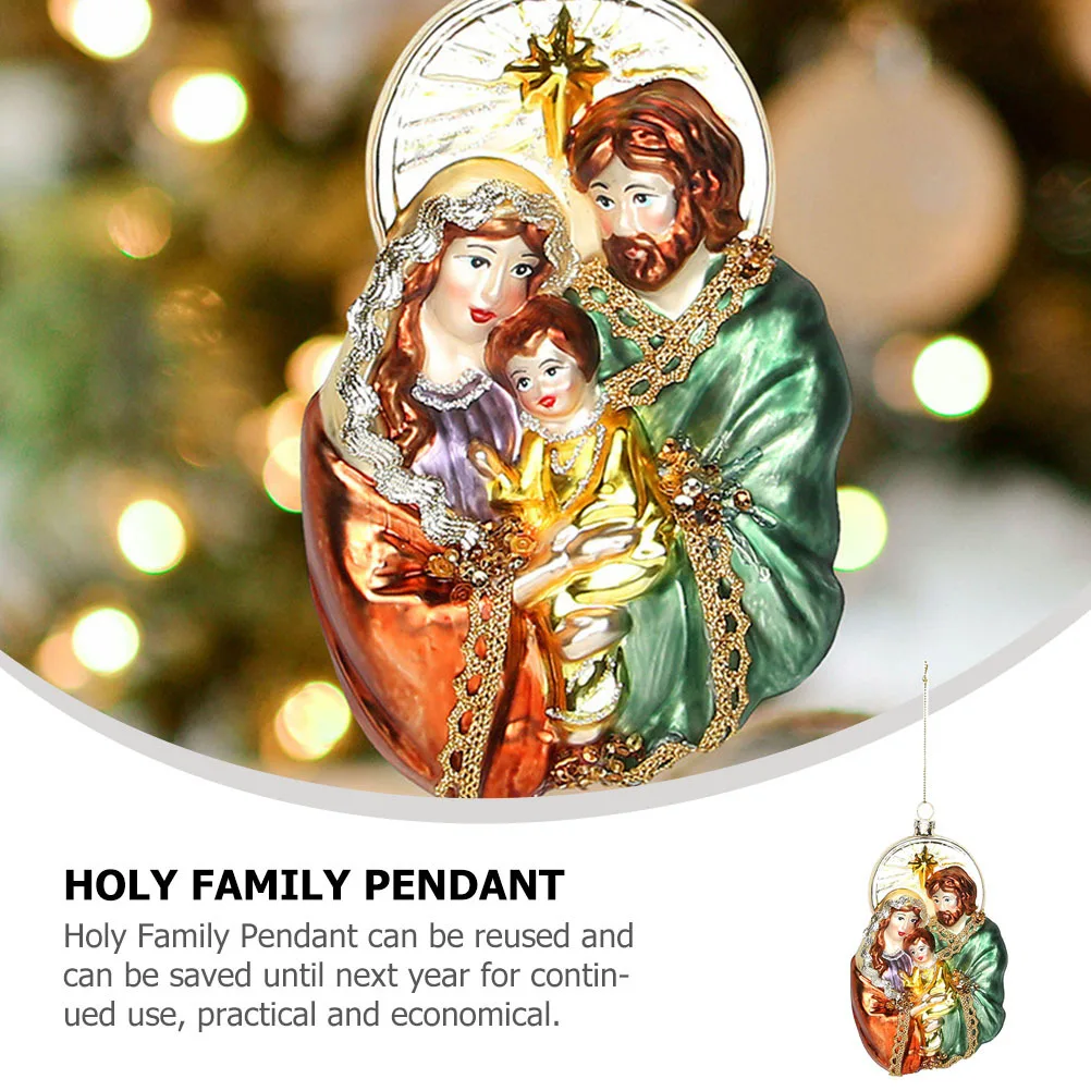 

Ornament The Religious Ornaments for Tree Home Decor Decorative Christmas Hanging
