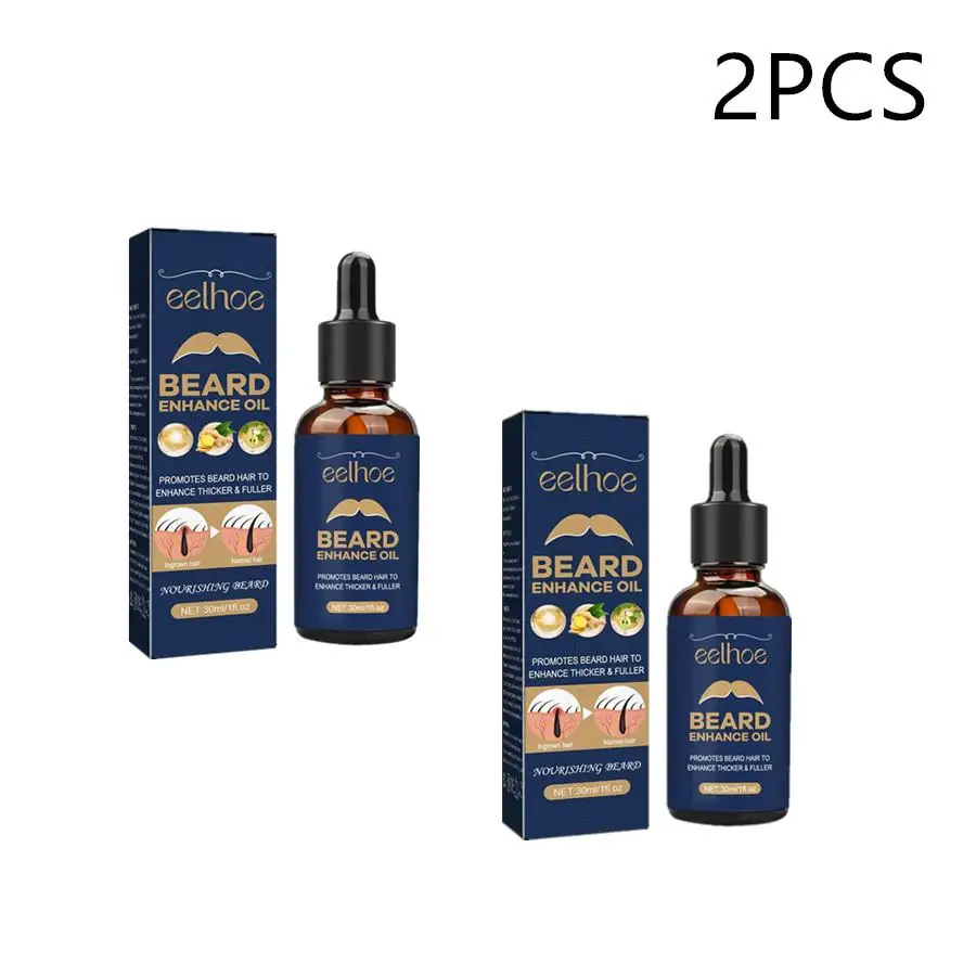 

2X Beard Oil For Men Beard Growth Serum Beard Oil Leave-in Conditioner Restore Natural Moisture And Soften Your Beard To Prevent