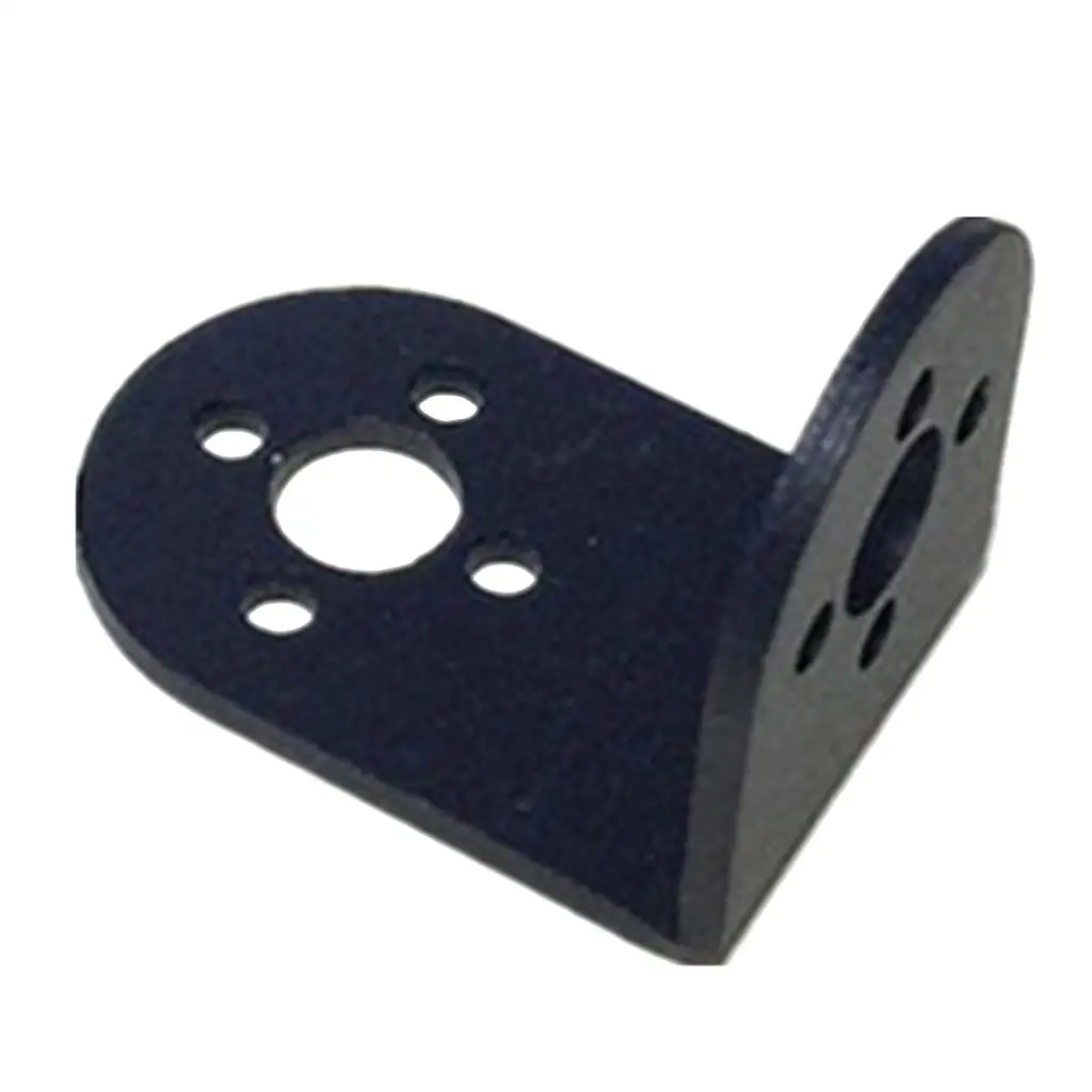 1PCS Motor Servos Black Metal L-Shaped Beam Bracket for Robot Arm / Humanoid Robot / Servo