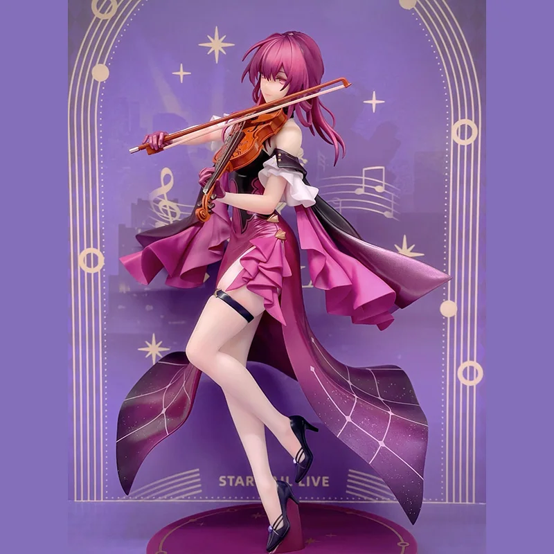 

Official Original Mihoyo Honkai Star Rail Kafka 1/8 Scale Pvc Figurine Violin Performance Collectible Game Figure Ornament Gifts