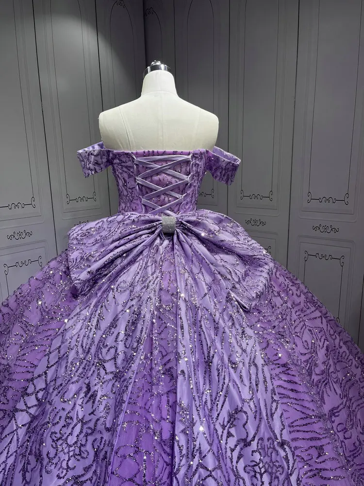 Mumuleo ライラック Quinceanera ドレス Vestidos De 15 De Xv Aos Quince 2025 Quinceaera ボールガウン Vestidos Para 16 Aos