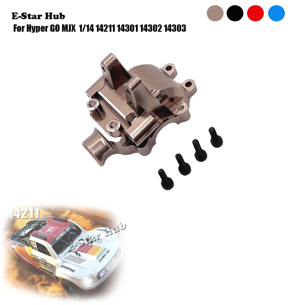 

Front Gearbox Upper Cover for Hyper GO MJX 14211 14301 14302 14303 14209 14210 Metal Upgrade Parts Rc Model Crawler Car Buggy