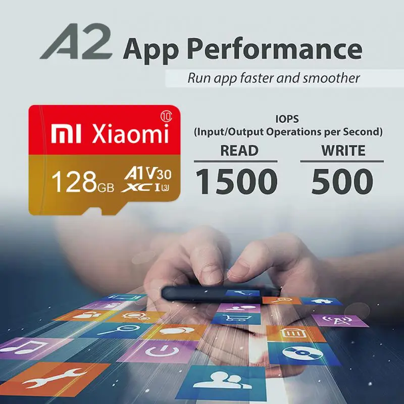 Cartão de Memória Xiaomi High Speed, Classe 10, TF, SD, 2TB, 512GB, 256GB, 128GB, 1TB, Telefone, Computador, Câmera, Novo