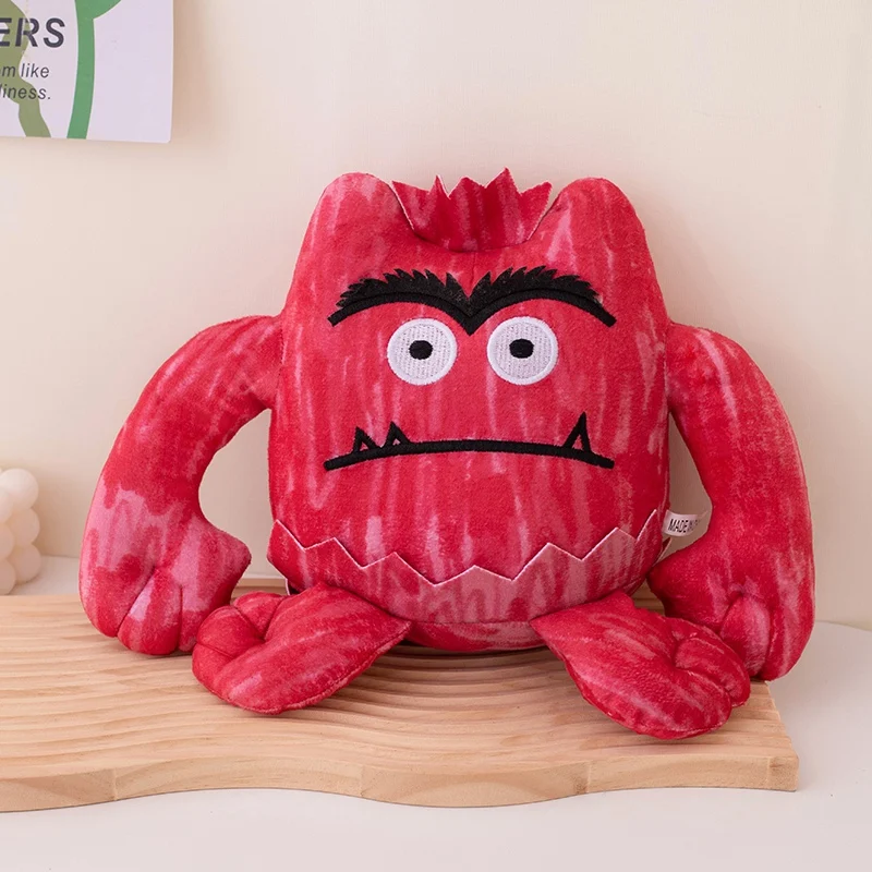 15/25Cm 7 Stuks Kawaii Kleurrijke Monster Pluche Pop Met Uitdrukking Monster Plushie Knuffel Voor Jongens En Meisjes Verjaardagscadeaus