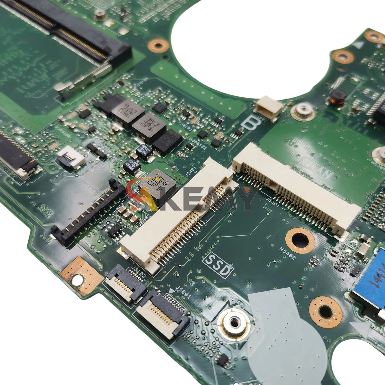 BU401LG Laptop Motherboard For ASUS ExpertBook BU401L BU401LAV BU401LG Notebook Mainboard With I3 I5 I7 CPU 100% tests OK stk