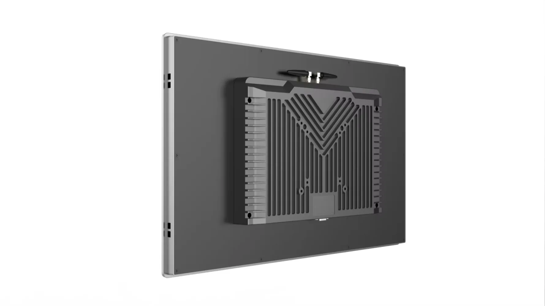 Fanless Wide Temperature Range IP65 Waterproof Dustproof Anti-shock 21.5 Inch Resistive Screen Industrial Panel Pc