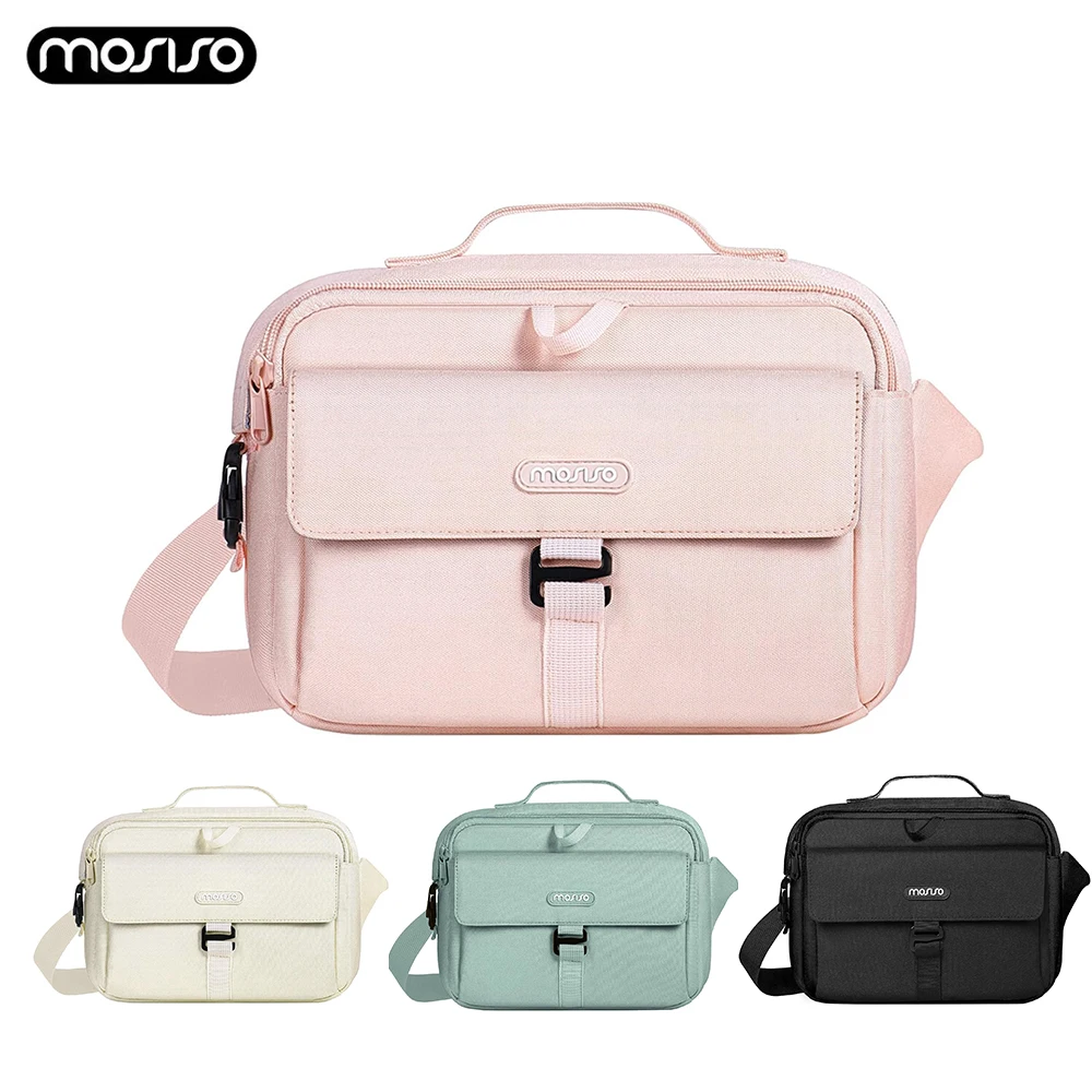 

MOSISO Camera Shoulder Bag Case Crossbody Sling Purse, DSLR/SLR/Mirrorless Compact Padded Photography Handbag with Rain Cover