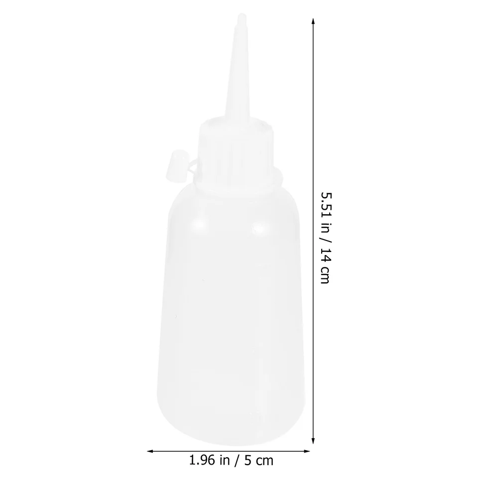 

12Pcs 100ml Small Plastic Squeeze Bottles with Caps for Liquids Glue Ink Paints Home Repair Work Plastic Bottles with Caps