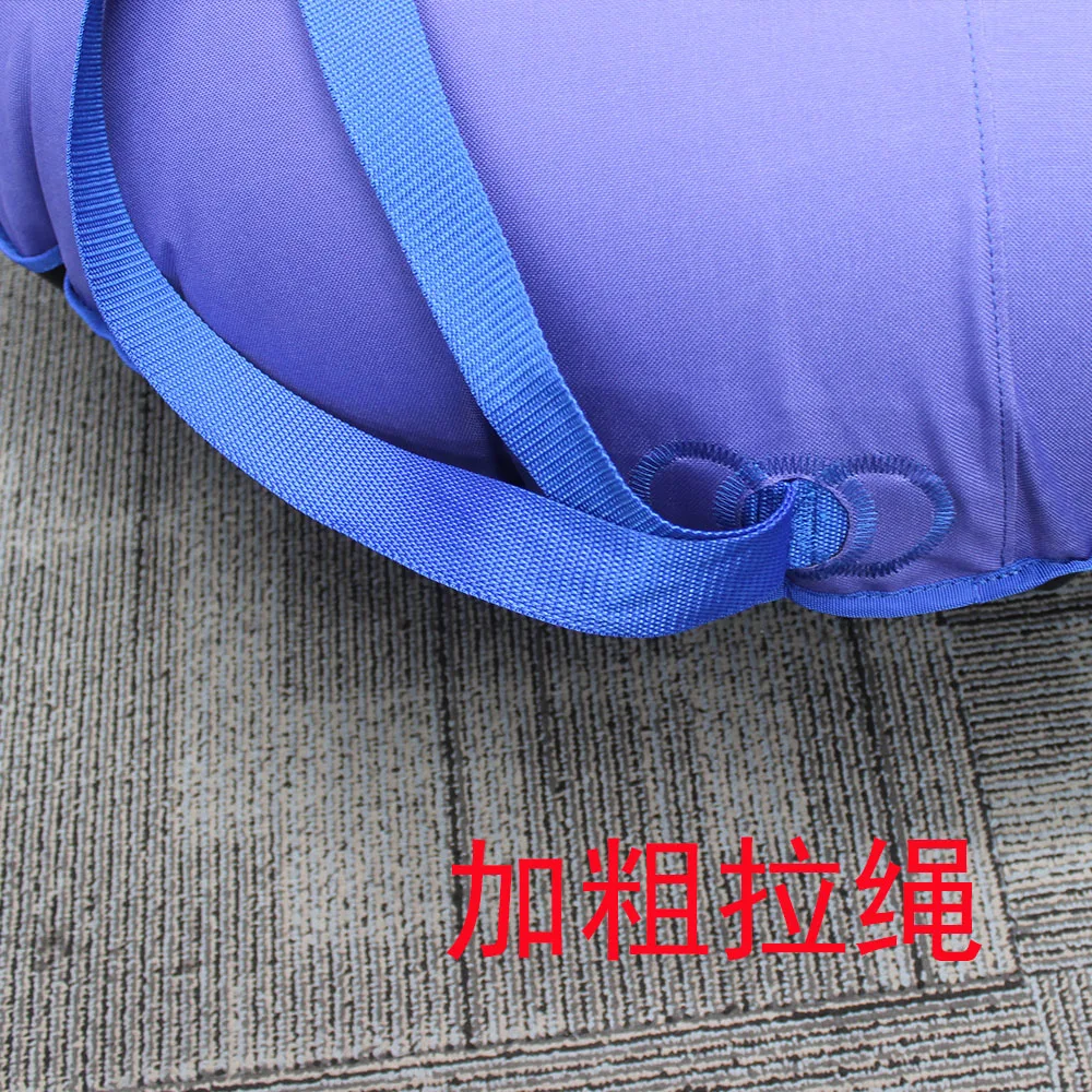 D02 Tubo da neve gonfiabile singolo per adulti con rivestimento in tessuto rimovibile per uso domestico Tubo da slitta da neve trainabile in vendita 1