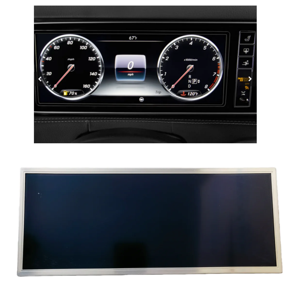 

A10035510 12.3 Inch LCD Screen for 2015-2018 Mercedes Benz S Class W222 Dashboard