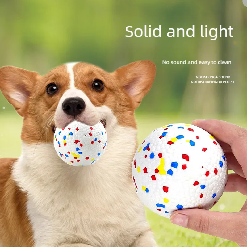 Pet Dog Chewing Ball Interactive Dog Toys High-Elastic ETPU Dog Toy Balls Bite Resistance Cleaning Teeth Toy Pet Accessories