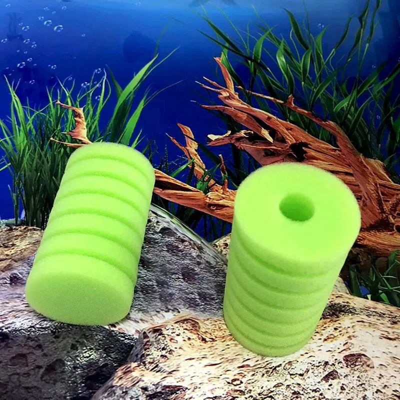 2PCS Feinen Schaum Aquarium Filter Schwamm für Aquarium Aquarium Luftpumpe Skimmer Biochemischen Schwamm Filter Aquarium Bio Filter