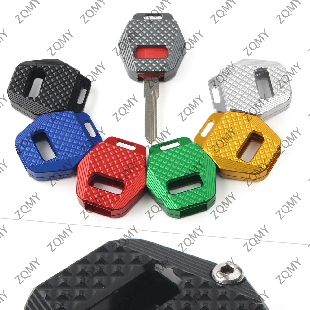 Motorcycle CNC Aluminum Key Case Shell Housing Cover For Kawasaki Ninja 250 250R 300 600 650 ZX250R