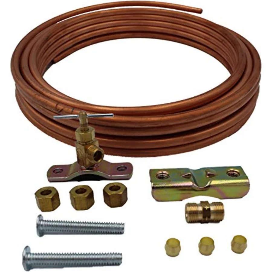 

CIM25 25 Feet Copper Refrigerator Ice Maker Water Line Kit