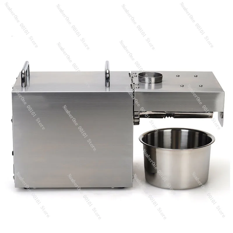 

Stainless Steel Oil Press New Upgraded Intelligent Temperature Control Cold Flaxseed Peanut Coconut Meat Maker