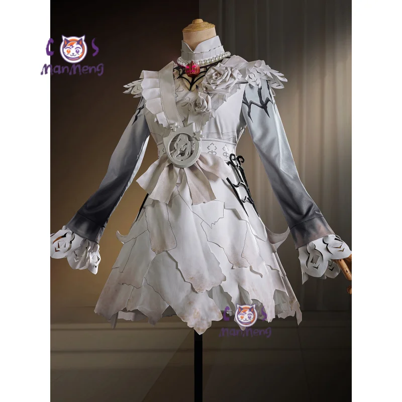 Identity V Tracy Reznik Mechanic Paper Heart Qizhen Fashion Game Suit Cosplay Costume Halloween Party Outfit S-XXL