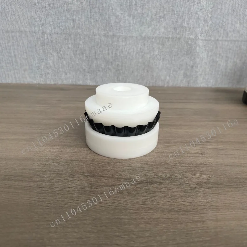Egg tart machine indenter mold accessories Upper indenter and bottom to make PE material, plate tart mold, chrysanthemum tart