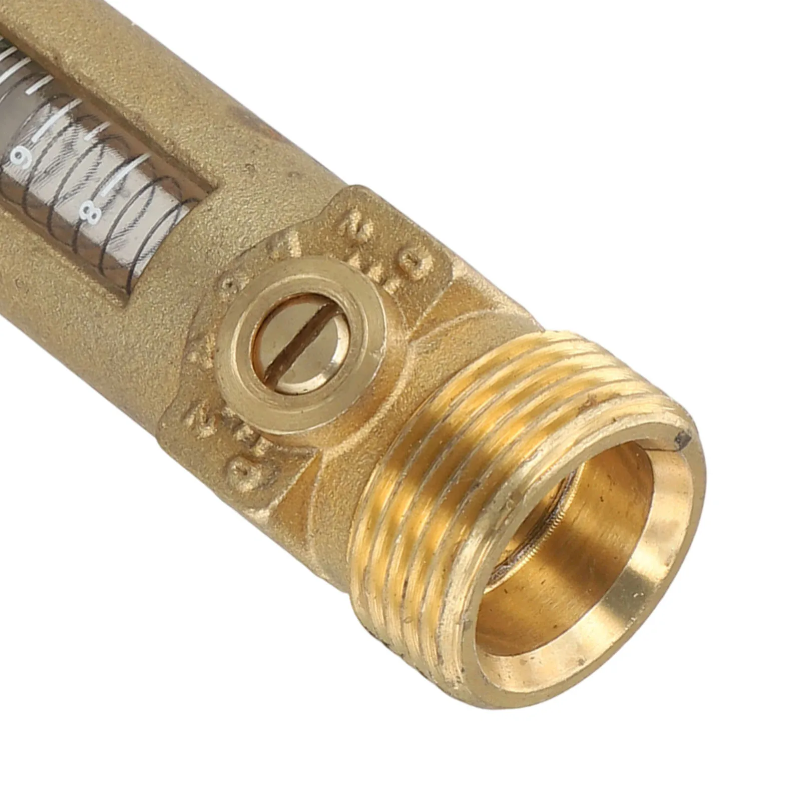 

85mm Flow Adjustment Valve Automatic Pressure Relief Valve Connector Brass Flow Meter Efficient Flow Measurement