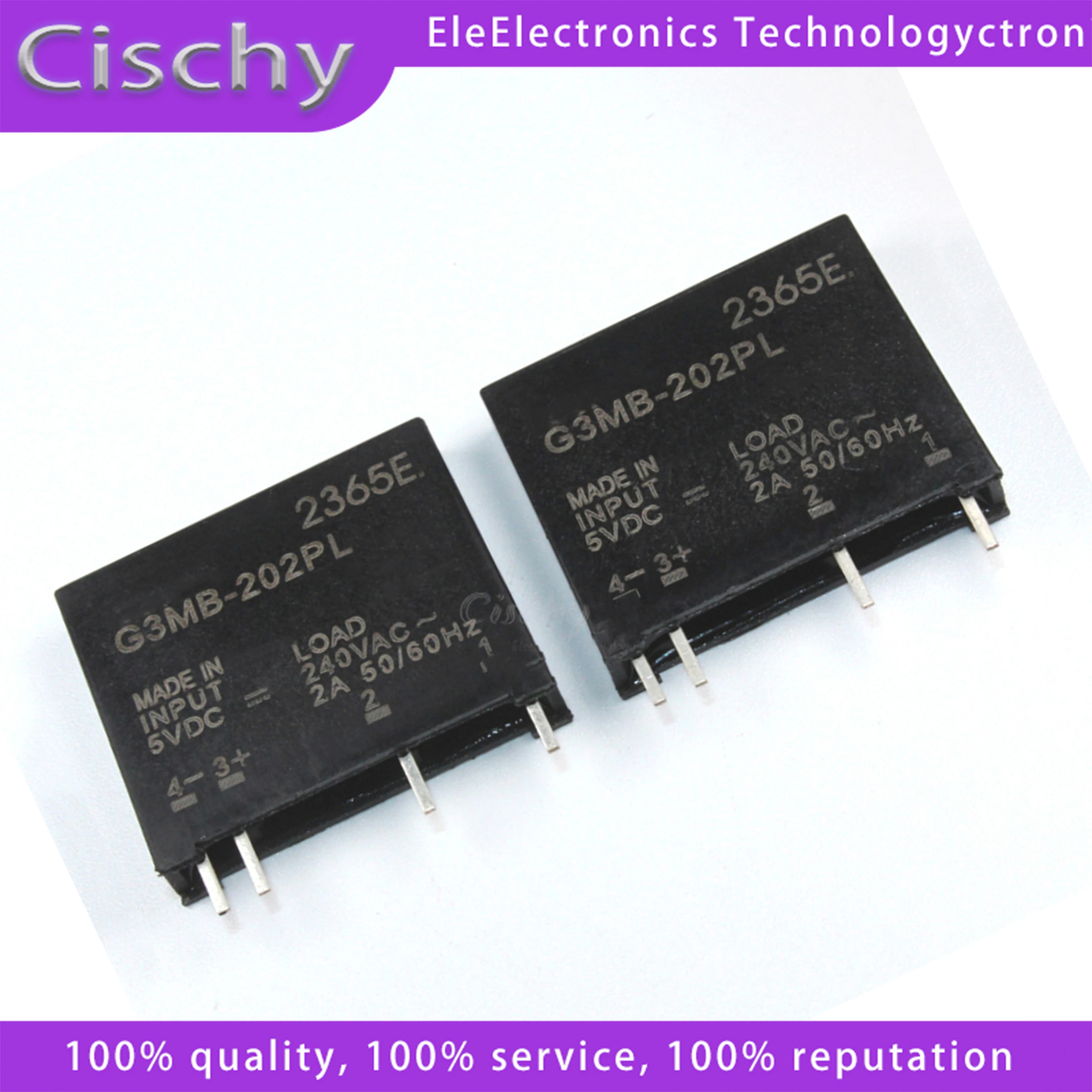 1pcs Relay G3MB-202PL DC-AC 12V 5V DC Out 240V AC 2A In Stock