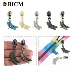 10/30/50/100Pcs 5# Zipper Slider Puller For Nylon Zipper Bag Jacket Zipper Pulls Luggage Clothes Zip Head Repair Accessories