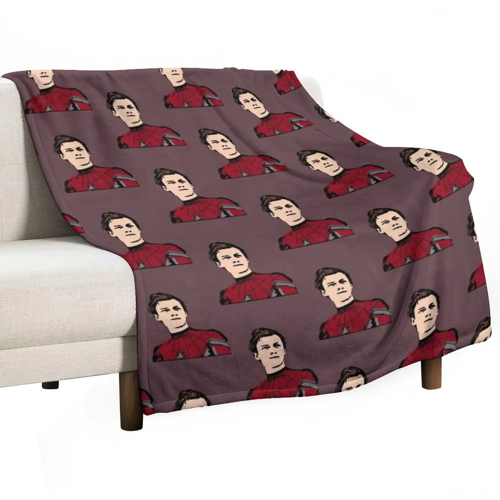

Peter Parker / Tom Holland Print Throw Blanket Fade Resistant Durable Throw Blanket