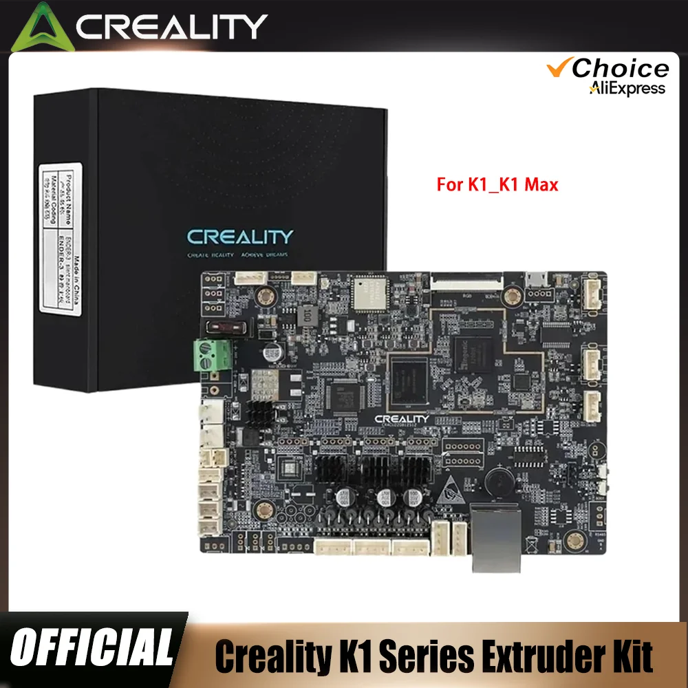 

Creality Original K1/K1 MAX Motherboard Silent Board Upgraded CR4CU220812S12 32Bit TMC2209 X2000E Mainboard 3D Printer Parts