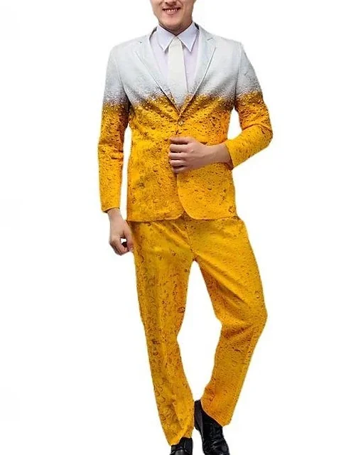 

Adult Mh Beer Festival Suit Set loween Stage Performance Sports Costume Polyester And Spandex Traditional Chinese Costume