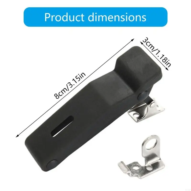 M76E 2Pcs Ersatzteil Schloss Riegel Vorne Lagerung Rack Riegel für 500 – Detail 6