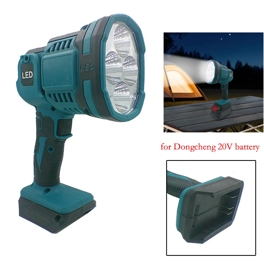 

Беспроводной светодиодный фонарик, рабочий свет, регулируемая головка 90 градусов для Dongcheng, 20 В, аккумулятор, ремонт автомобиля, инструменты для кемпинга, лампы для обслуживания