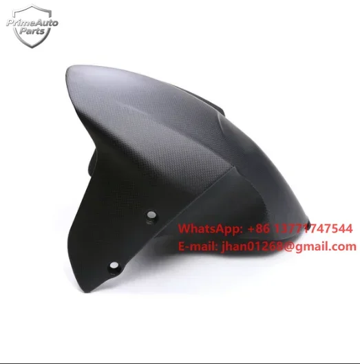 

3K 3*3 Carbon Fiber Motorcycle Front Fender Cover for Davel V4 2023+
