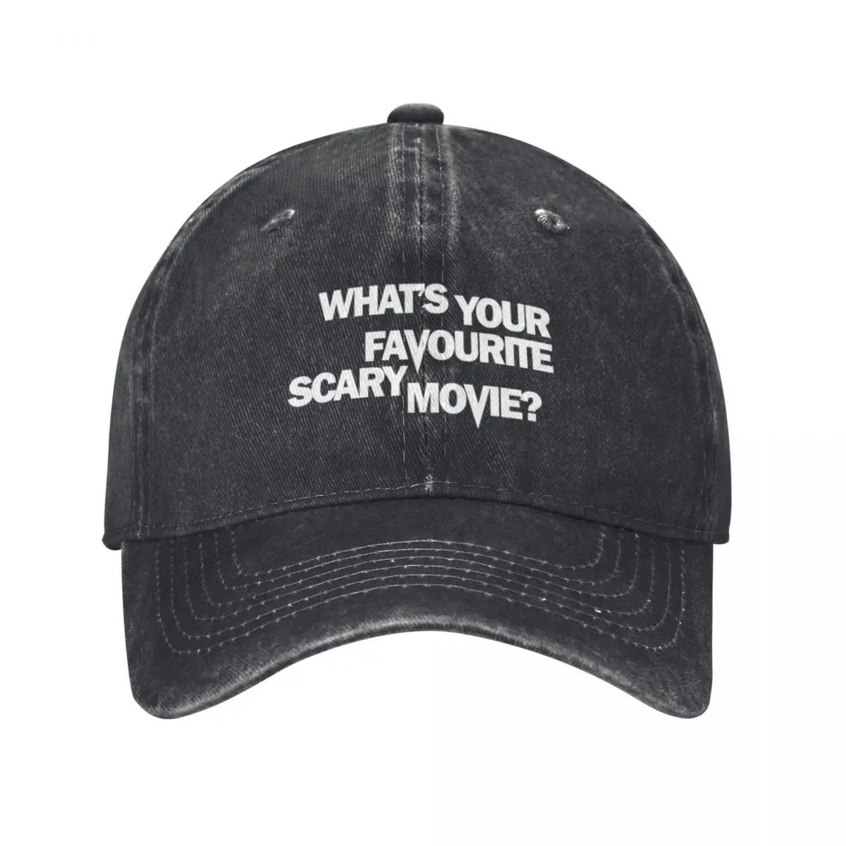 What's your favorite scary movie? Baseball Cap derby hat Luxury Man Hat Man Women's