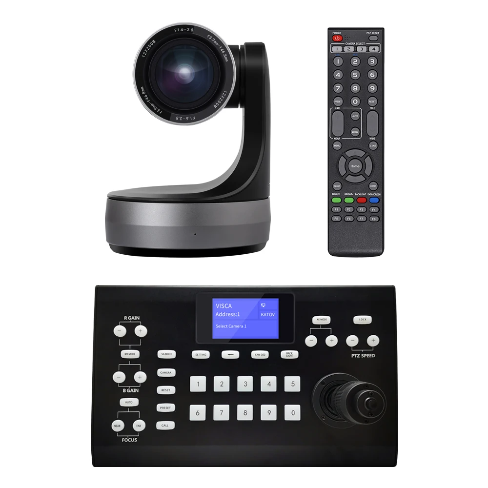 JJTS 12x Optical Zoom PTZ Camera All In One Video Conferencing System Ptz USB Video Conference Camera For Digital conference