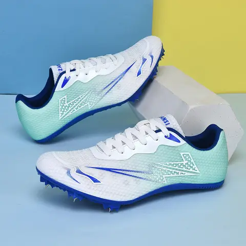สไตล์ใหม่ Unisex กีฬาเล็บรองเท้าผู้ชายมืออาชีพเล็บรองเท้าผ้าใบ Anti-SLIP TRACK Spikes รองเท้าวิ่งสําหรับเด็กหญิง